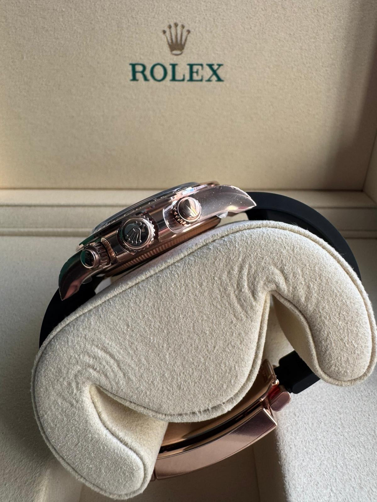 2025 ROLEX COSMOGRAPH DAYTONA ROSE GOLD BROWN DIAL 126515LN