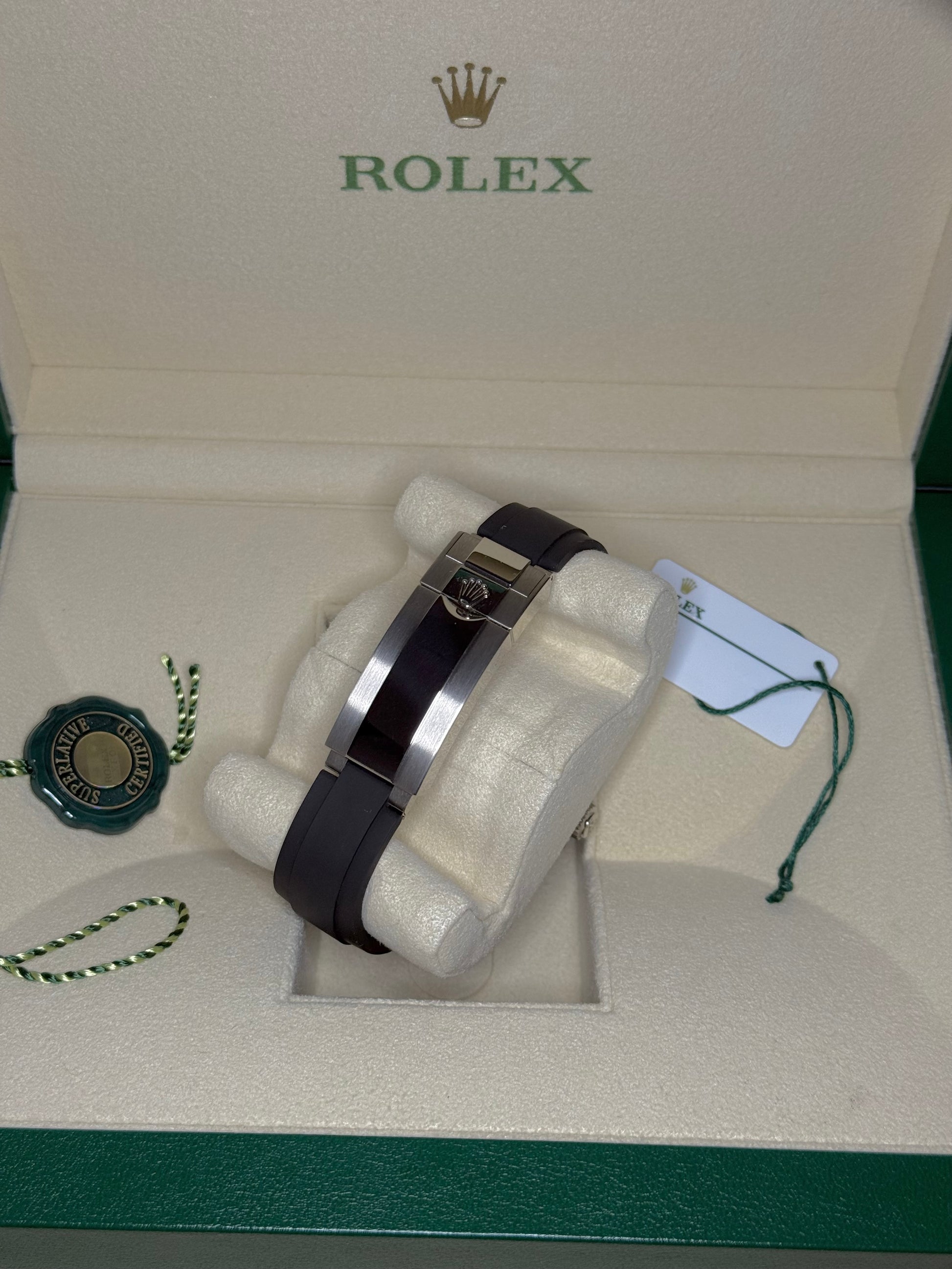 2023 ROLEX YACHT-MASTER 42 WHITE GOLD OYSTERFLEX 226659