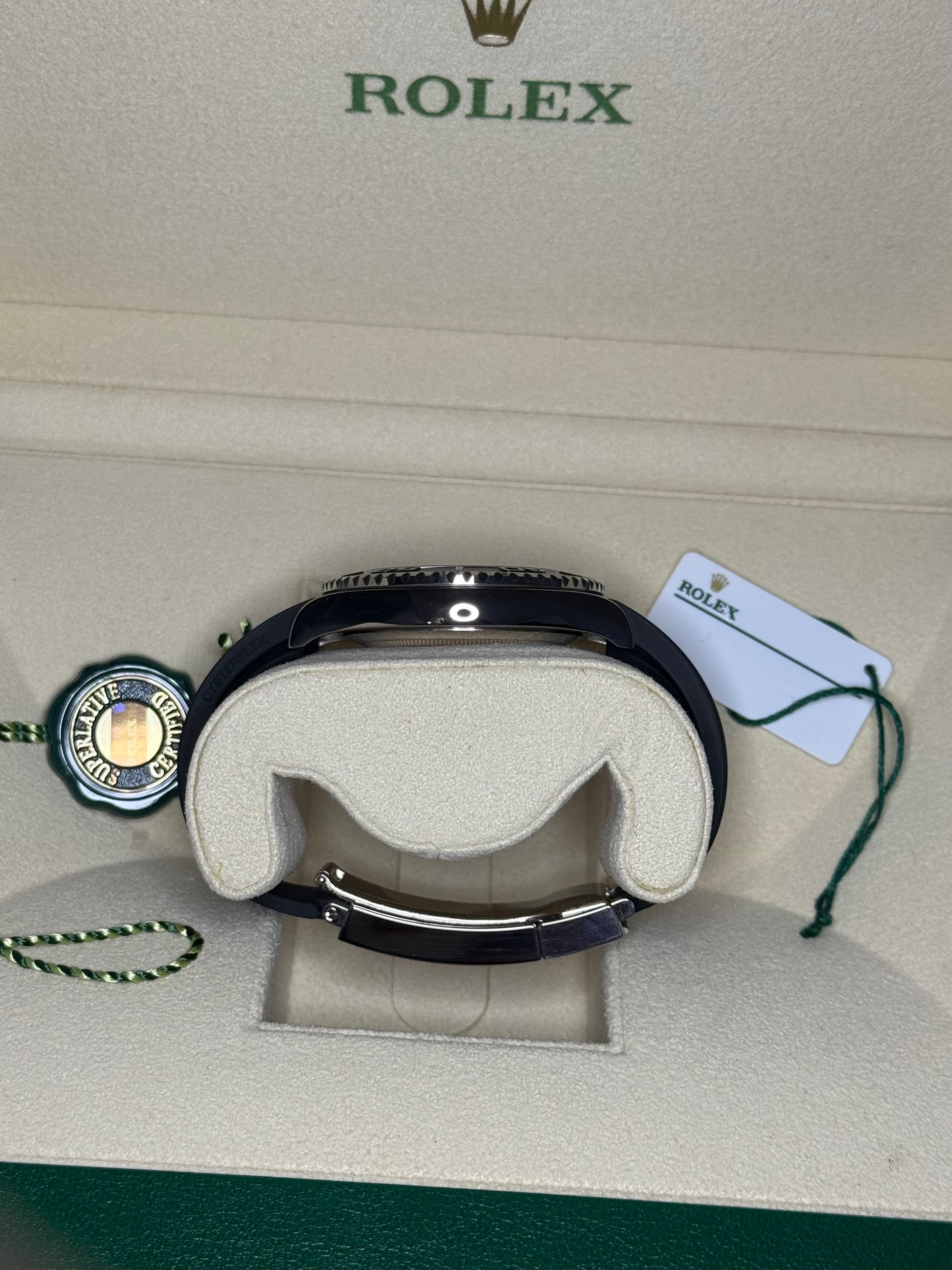 2023 ROLEX YACHT-MASTER 42 WHITE GOLD OYSTERFLEX 226659