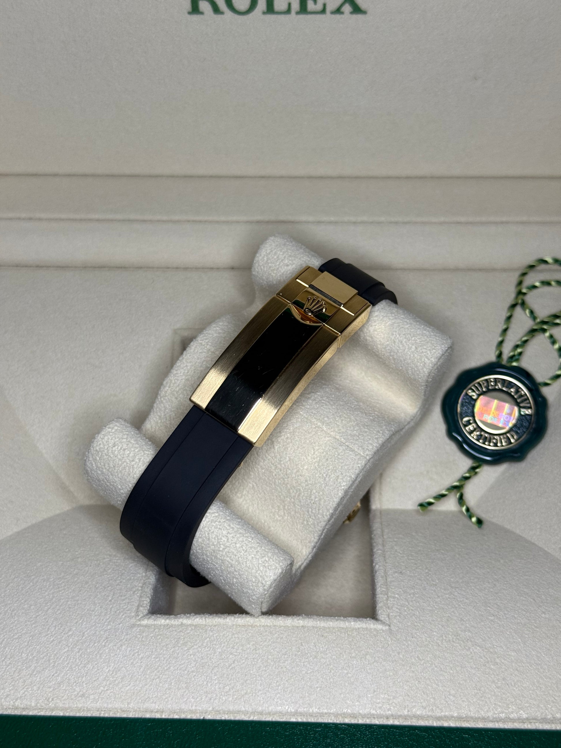 2023 ROLEX YACHT-MASTER 42 YELLOW GOLD OYSTERFLEX 226658