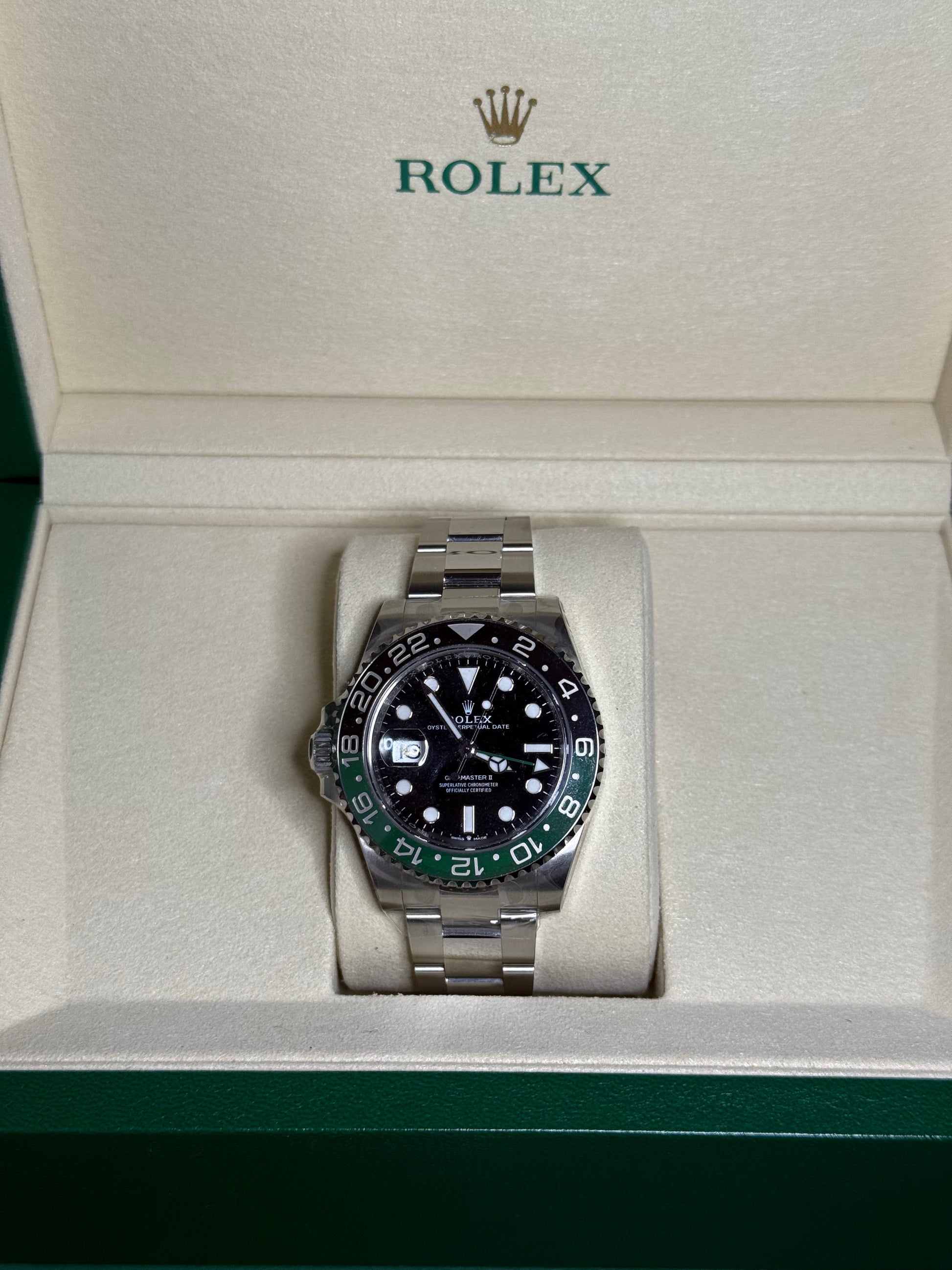 2025 ROLEX GMT-MASTER 2 ‘SPRITE’ 40MM 126720VTNR