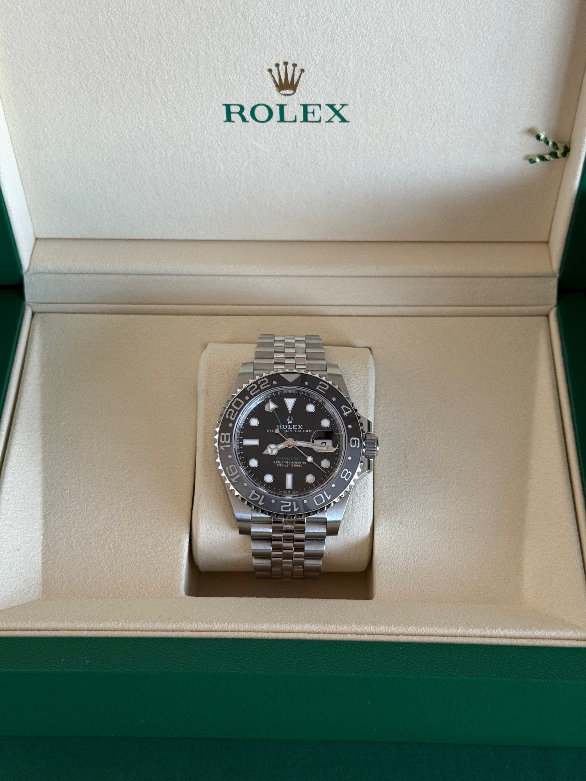 2025 ROLEX GMT-MASTER 2 ‘BRUCE WAYNE’ 40MM 126710GRNR