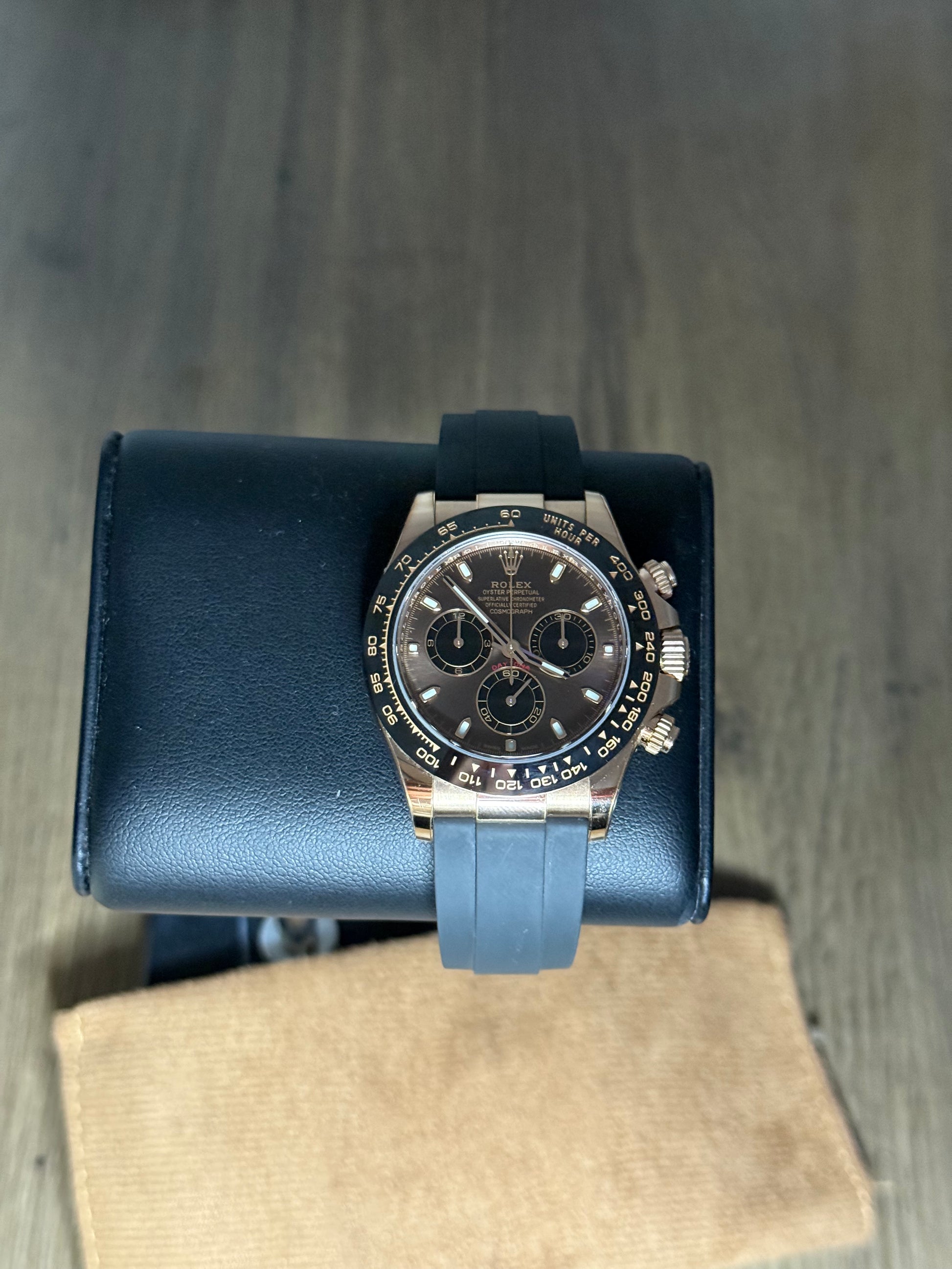 2022 ROLEX COSMOGRAPH DAYTONA ROSE GOLD BROWN DIAL 116515LN