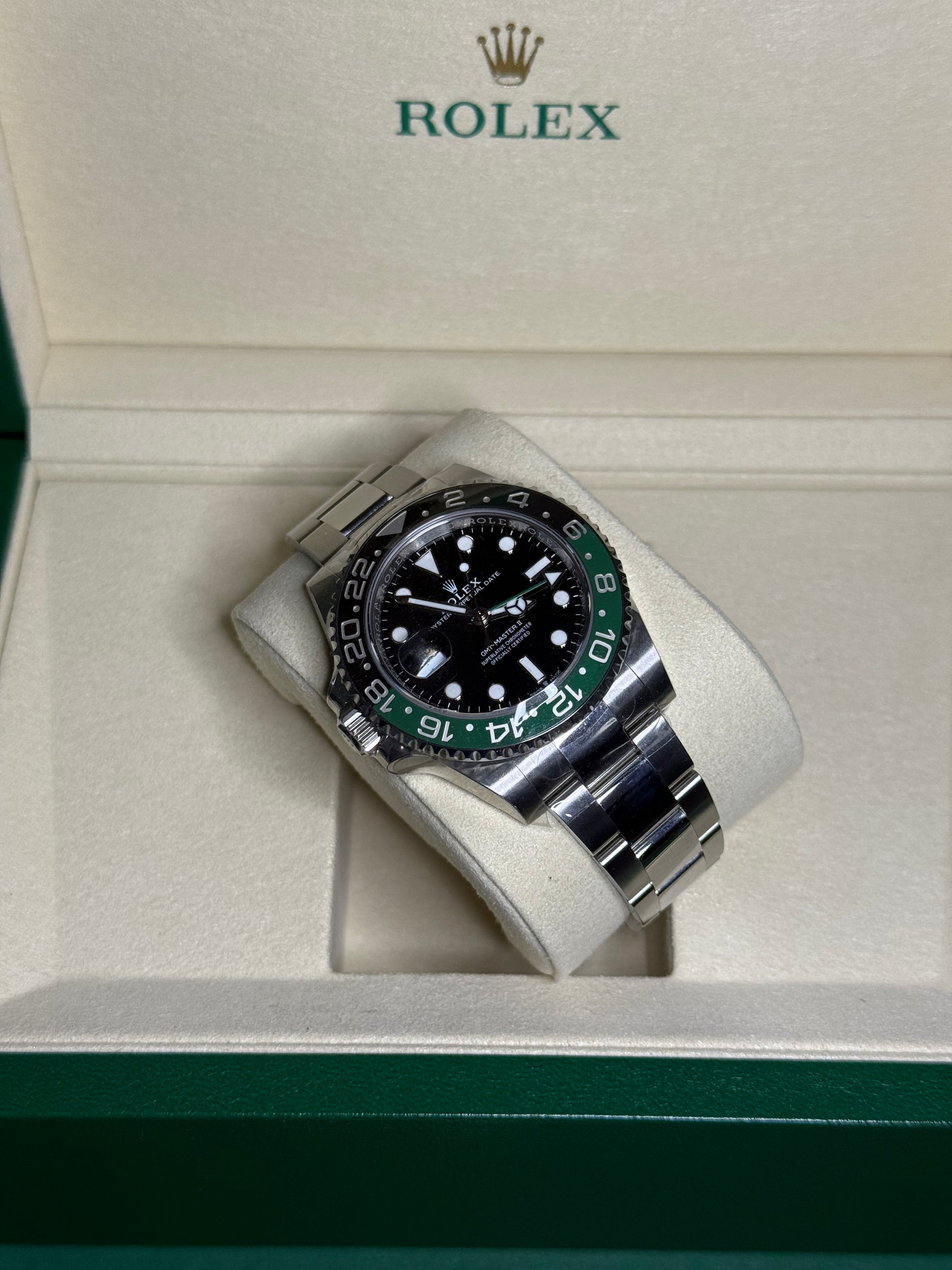 2025 ROLEX GMT-MASTER 2 ‘SPRITE’ 40MM 126720VTNR