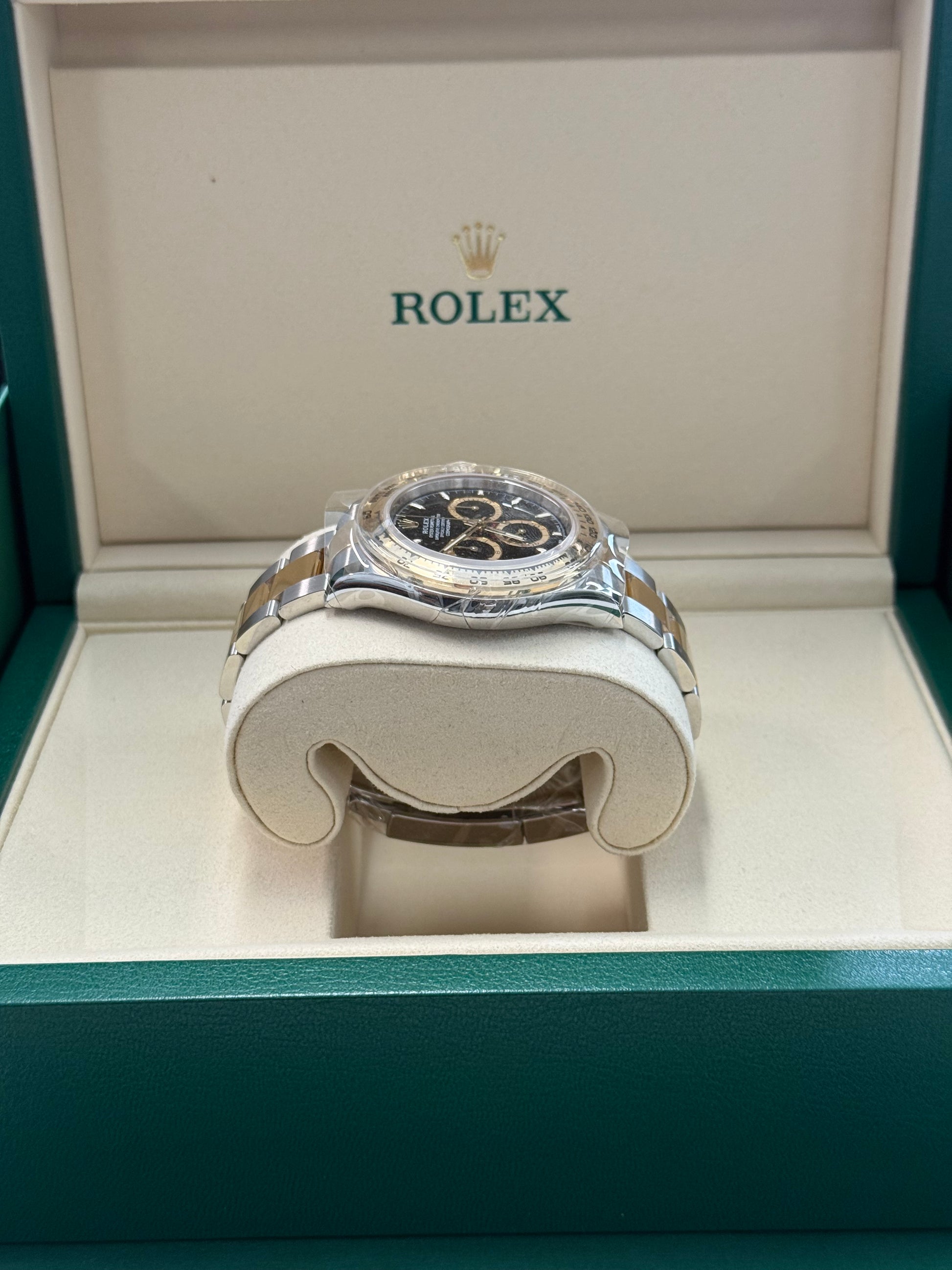 2025 ROLEX COSMOGRAPH DAYTONA TWO-TONE YELLOW GOLD BLACK DIAL 126503