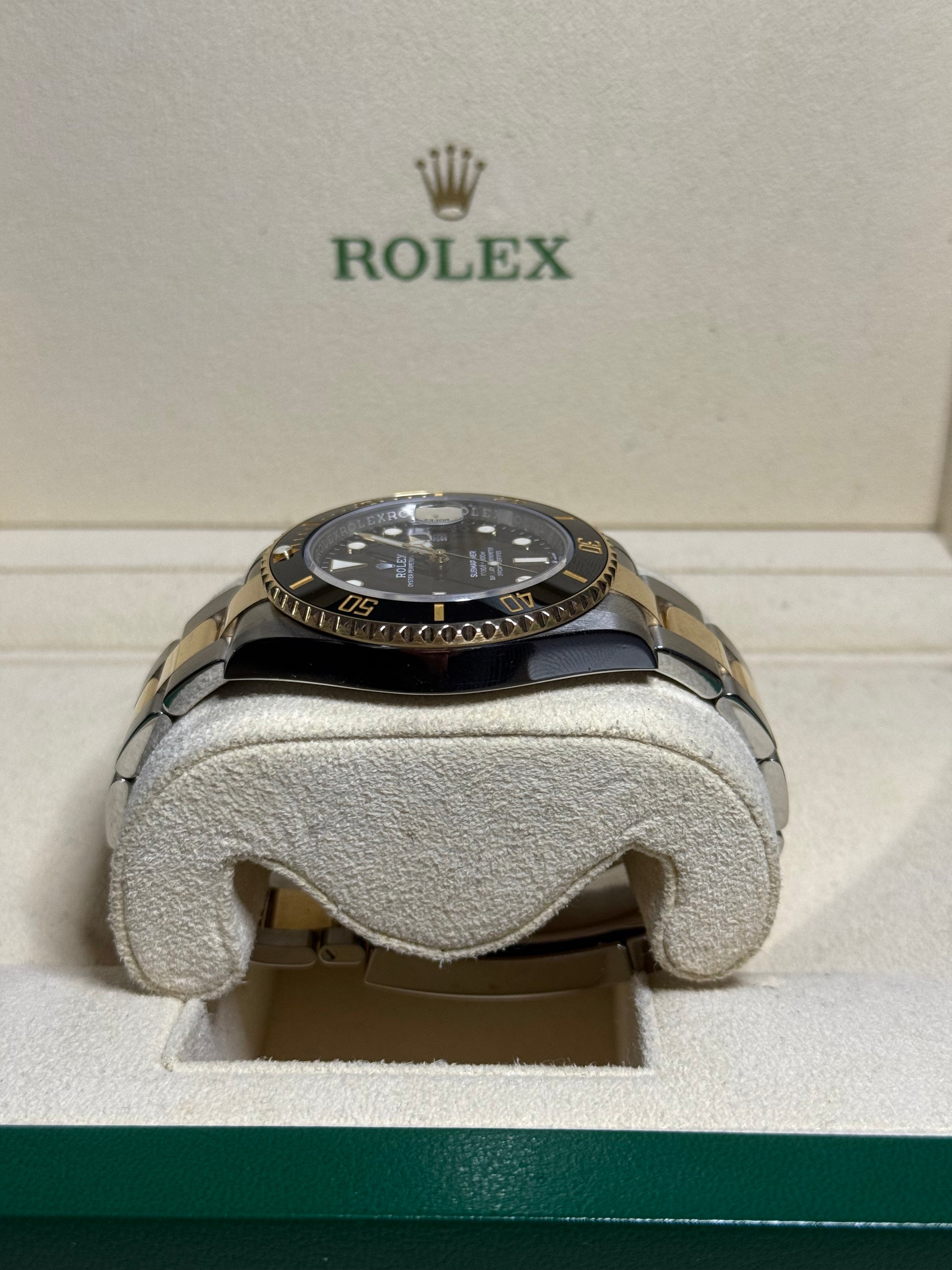 2022 ROLEX SUBMARINER TWO-TONE BLACK DIAL 41MM 126613LN
