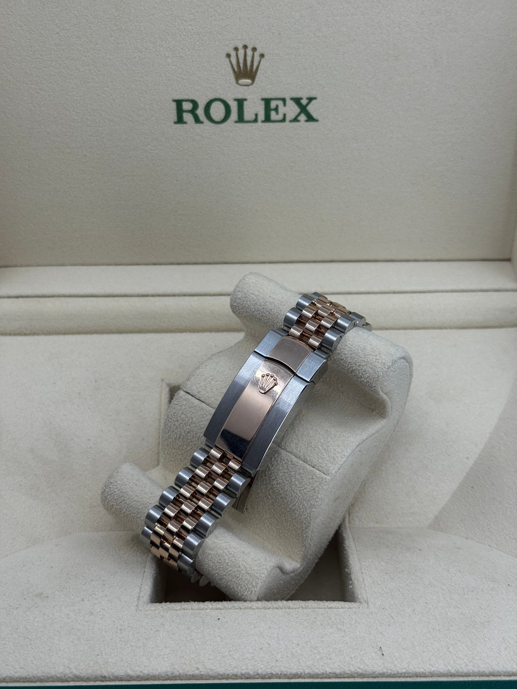 2023 ROLEX DATEJUST 41 STEEL/ROSE GOLD SUNDUST DIAL 126331