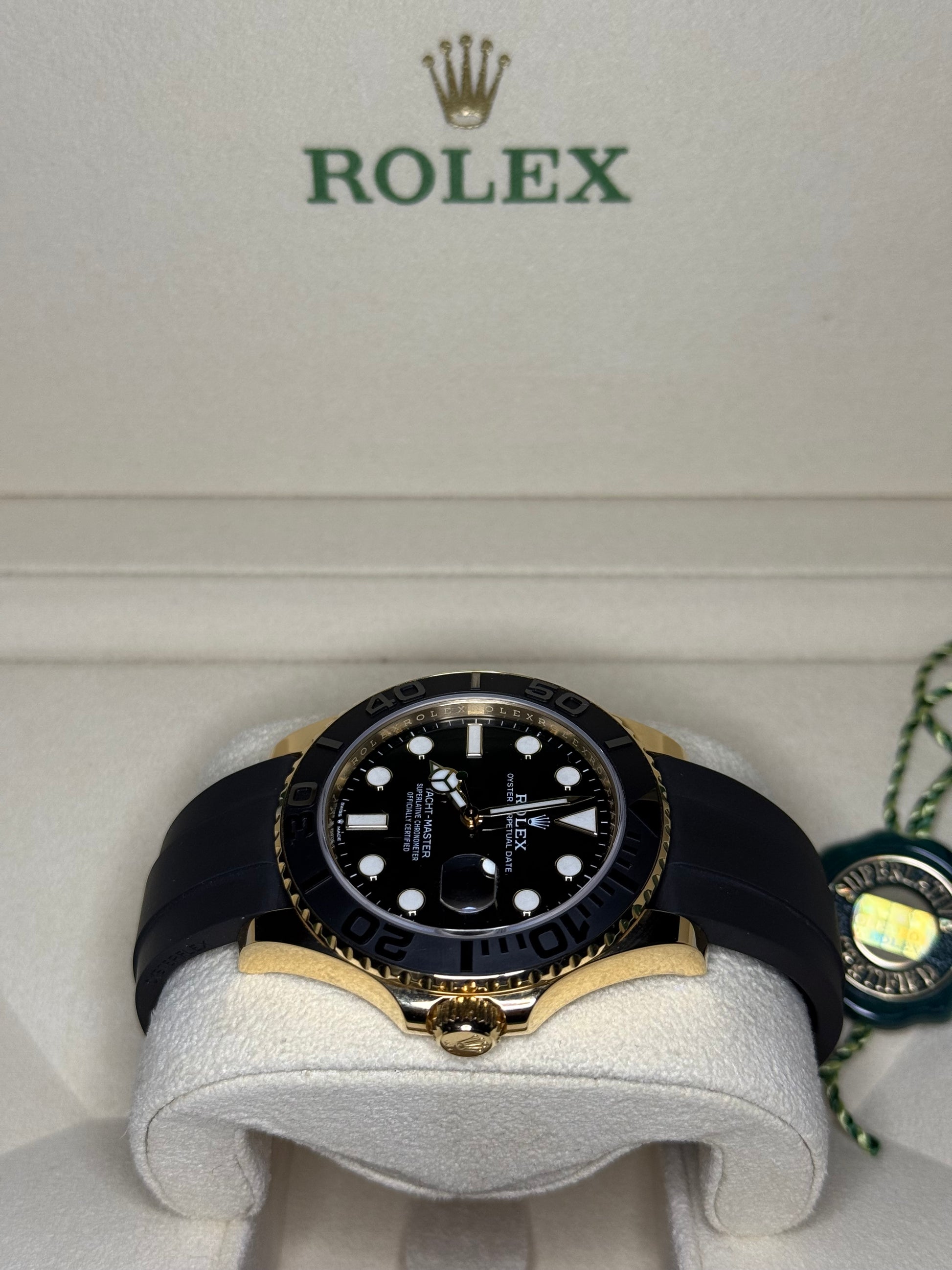 2023 ROLEX YACHT-MASTER 42 YELLOW GOLD OYSTERFLEX 226658