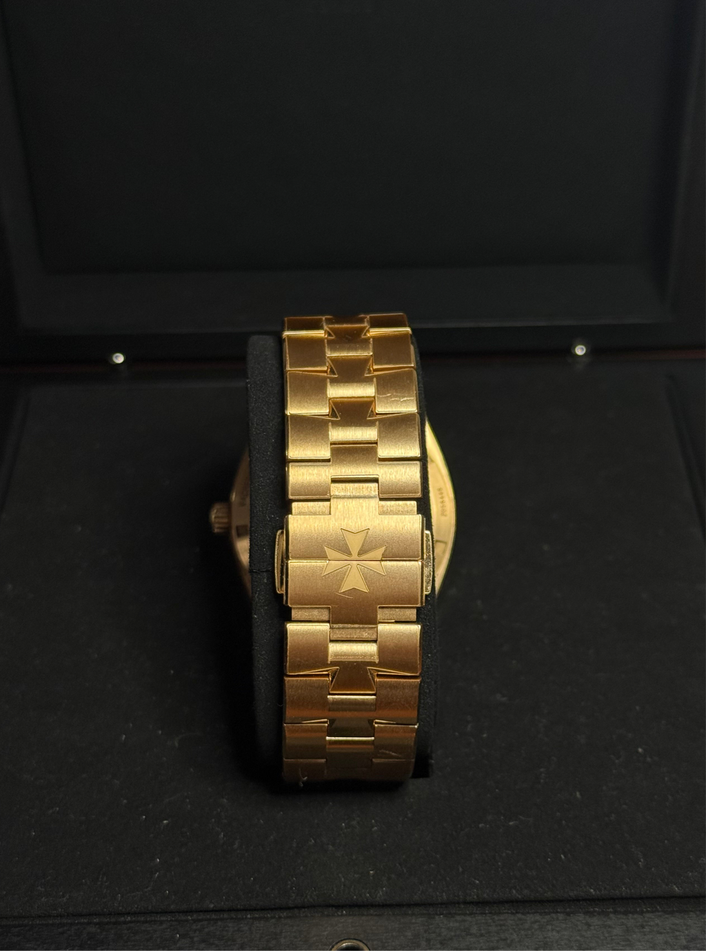 2022 VACHERON CONSTANTIN OVERSEAS SELF WINDING ROSE GOLD BLUE DIAL 4500v/110r